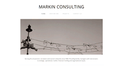 Desktop Screenshot of markinconsulting.com